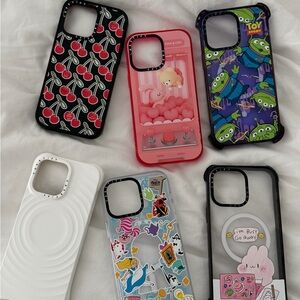 Casetify iPhone 14 Pro Max Cherry, Alien, and Cartoon Phone Cases